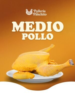 Medio Pollo Completo Fresco