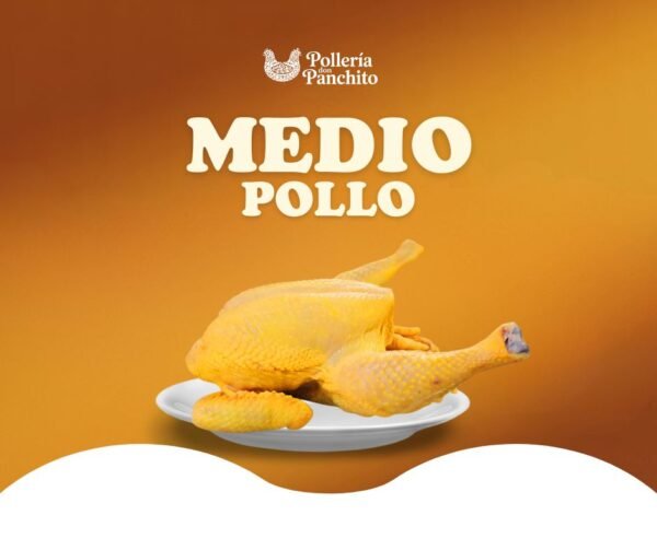 Medio Pollo Completo Fresco
